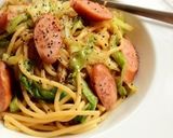 A picture of step 6 of ☆Cabbage and Sausage Pasta☆.