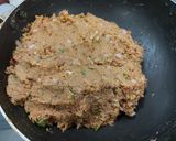 A picture of step 2 of Soya beans shami kababs.