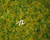 A picture of step 3 of Spinach fritters / Palak wadi.