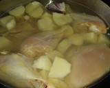 Foto del paso 1 de la receta: Pollo en salsa de cacahuate 🍗