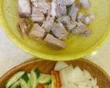 Hình bước làm 1 của món Sườn xào chua ngọt