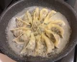 A picture of step 5 of Super Easy Chive Dumplings with Crispy Wings.