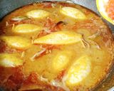 Foto langkah ke 5 dari resep Gulai Cumi Isi Tahu.