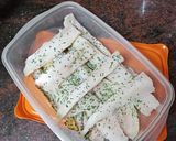 Foto del paso 3 de la receta: Rabas de merluza con menestra de verduras