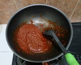 Foto langkah ke 5 dari resep Fire Chicken ala Richeese with Cheese Sauce (Ayam Pedas).