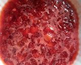 A picture of step 6 of Strawberry Milk pudding.