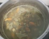 Foto langkah ke 1 dari resep Oseng Kerang dan Kulit Melinjo.
