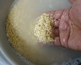 A picture of step 1 of Dahi Gujiya.