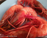 Foto del paso 1 de la receta: Arroz con gambas rojas y setas