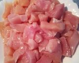Csirkemell "Bercy"-módra recept fázis 1 fotója
