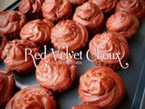 Red Velvet Choux (Soes Red Velvet)