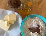 A picture of step 1 of Gingerbread Biscuits.