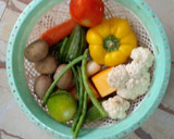 A picture of step 1 of Simple Vegetables with cumin paste.