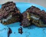 A picture of step 7 of No egg, no oven, no cream chocolate cream roll.