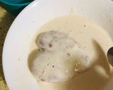 A picture of step 3 of Beetroot Cheese cutlet.
