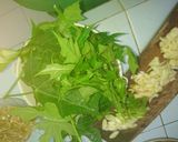 Foto langkah ke 1 dari resep Tumis teri pepaya jepang.