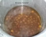 A picture of step 1 of Black Chana Curry.