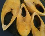 A picture of step 1 of Bhapa Ilish or Steamed Hilsa in microwave.