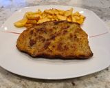 Foto del paso 7 de la receta Cachopo de jamón y queso azul