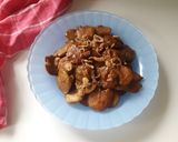 Foto langkah ke 7 dari resep Menu Sunda "Semur Jengkol + Oseng Cumi Asin + Nasi merah".