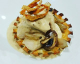 Foto del paso 7 de la receta: Fricasse de pollo con chalotas y champiñones glaseados