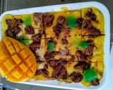 मँगो चोको डिलाइट (mango choco delight recipe in marathi) रेसिपी स्टेप 3 फोटो 