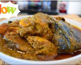 A picture of step 5 of Banga soup.