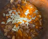 Lencsegulyás recept fázis 2 fotója