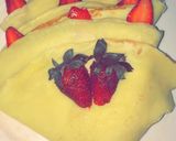 A picture of step 6 of Crepes whit Chocolate and strawberry.