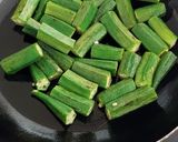 ભીંડા નું શાક(Bhinda nu Shak recipe in Gujarati) રેસીપી સ્ટેપ1ફોટો