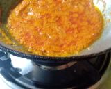 A picture of step 2 of Paneer butter masala.