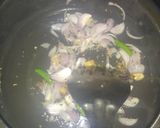 A picture of step 1 of Instant Pulao.
