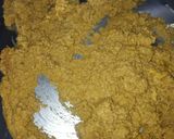 A picture of step 2 of Besan ke laddoo.