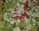 صورة لخطوة 1 من وصفة سلطة الملفوف بزيت الزيتون 😋