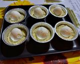 A picture of step 2 of Savory Pesto Muffins with a Surprise Center 🐣.
