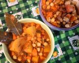 Foto del paso 4 de la receta: Cazuela de garbanzos vegetariana