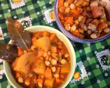 Foto del paso 4 de la receta: Cazuela de garbanzos vegetariana