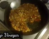 A picture of step 7 of Sausage corn macaroni pasta.