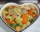 Foto langkah ke 5 dari resep Capcay kembang kol simple.
