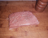 Foto del paso 1 de la receta: Filete de cerdo a "punto pasado" fácil