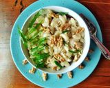 A picture of step 6 of Macaroni Pasta with Walnuts.