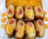 Foto langkah ke 6 dari resep Risol Roti Tawar Sosis Mayonnaise.