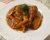 Foto del paso 6 de la receta Pollo al horno con cebolla y zanahoria