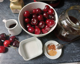 Foto del paso 1 de la receta: Crema de cerezas (Crème de cerises)