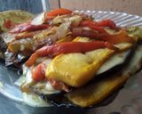 Foto del paso 10 de la receta: Vegetales asados con salsa cremosa...🤔😋😐