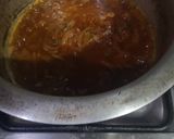 A picture of step 2 of Kofta biryani.