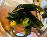 รูปขั้นตอนการทำที่ 1 ของ เห็ดฟางดอง และพริกชี้ฟ้าดอง🌶️🍄