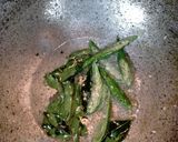 A picture of step 2 of Beetroot Fry.