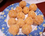 Foto langkah ke 4 dari resep Bola-bola nasi kriuk isi mozarella.