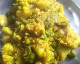 নিরামিষ বাঁধাকপির ঘন্ট (niramish bandhakopi ghonto recipe in Bengali) রেসিপির ধাপ 4 ছবি